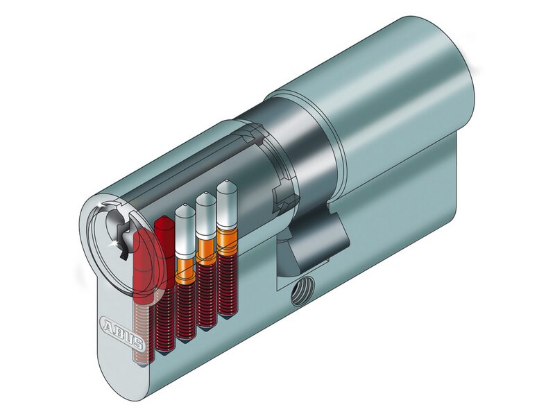 ABUS / Standardschließzylinder / DPZ / A93 / VS / 60-60 / N+G 