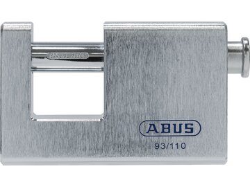 ABUS Vorhangschloss - Monoblock 93RK/110 - vorgerichtet für Profilhalbzylinder