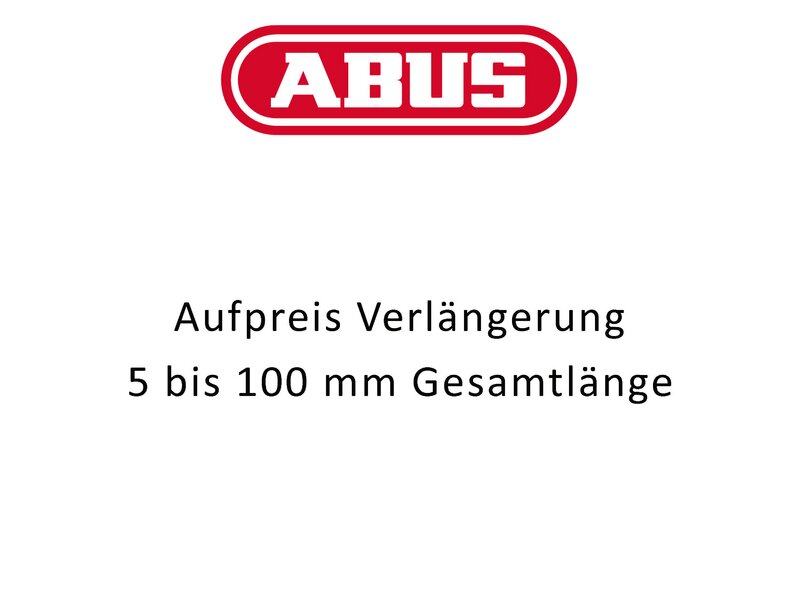 ABUS / Sperrschließung / BRAVUS MAGN. / Verlängerung 5 mm b. 100 mm Gesamtlä 
