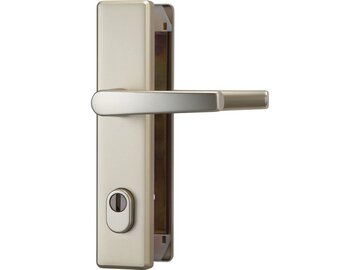 ABUS Drücker-Schutzbeschlag HLZS814 eckig
