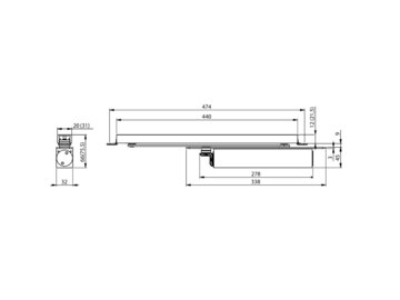 ASSA ABLOY Türschließer - DC840 - Komplettsets