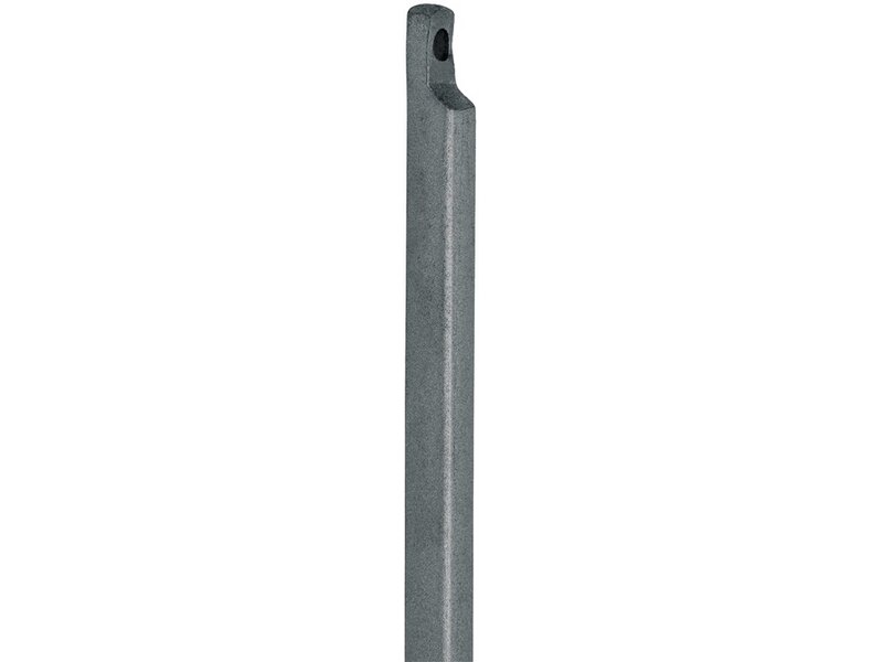 DENI / Vierkant Treibriegelstange / 13mm / Länge 1000 mm / hell verzinkt 