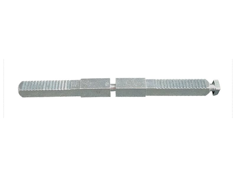 Panikstift / abgesetzt 8 auf 9 / 120 mm / geteilt / 60-60 mm 