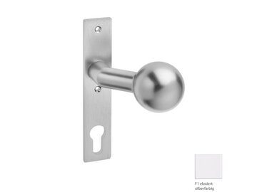 EDI Metalltür-Kurzschild mit Knopf - K4