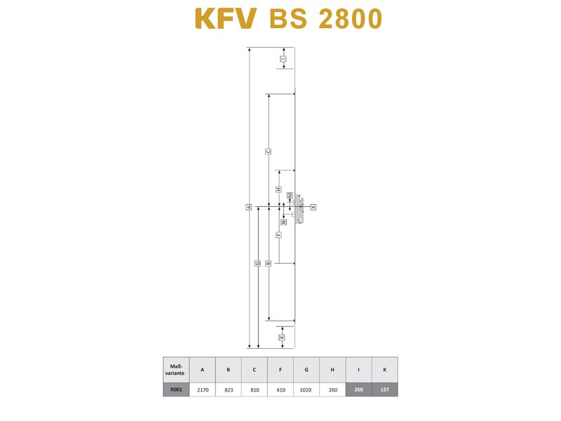 KFV / MFV / BS2800 / 92 / 45 / 10 / F16x2170x3 / DIN: L+R 