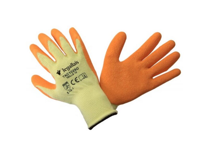 Legallais / Handschuhe / gelb-orange / Gr. 8 