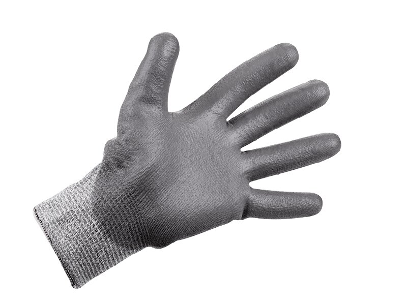Legallais / Handschuhe / grau-anthrazit / Gr. 9 