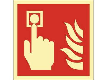 Brandschutzzeichen - Brandmelder