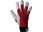 Handschuhe Griffy Gr.8 rot/naturfarben Ziegennappaleder/Interlock EN 388 Kat.II 
