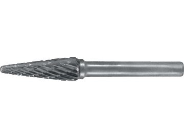 PROMAT Frässtift - Spitzkegelform 6 mm Schaft