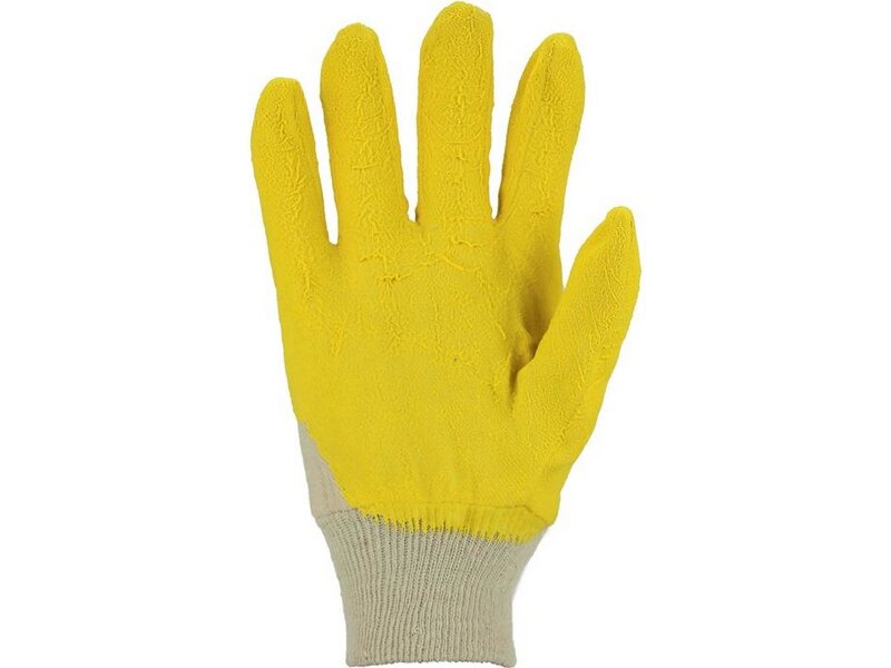 ASATEX / Handschuhe Gr.10 gelb CO m.Latex I Kat.I 