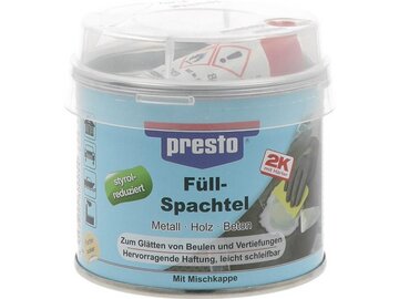 PRESTO 2K-Füllspachtel prestolith plastic