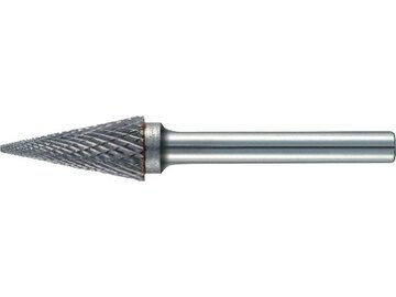 PROMAT Frässtift - Spitzkegelform 3 mm Schaft