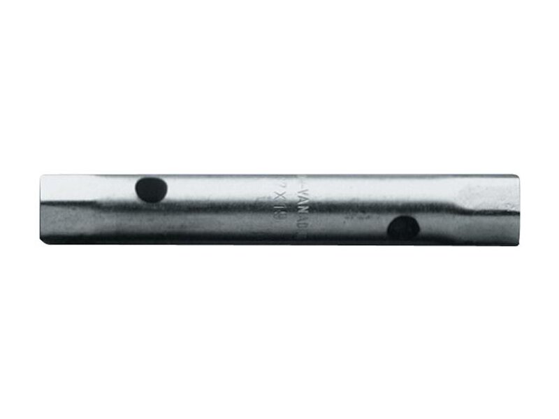 PROMAT / Rohrsteckschlüssel SW 13x15mm L.140mm Bohrungs-D.8,5mm verchr. 
