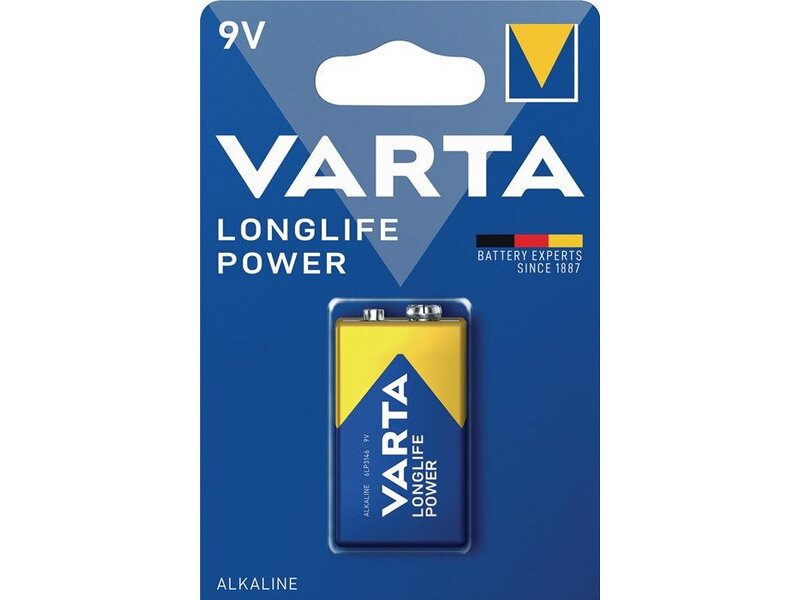 Varta / Batterie / Longlife Power / 9V / 580 mAh 