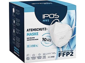 IPOS Atemschutzmaske FFP2 - ohne Ventil