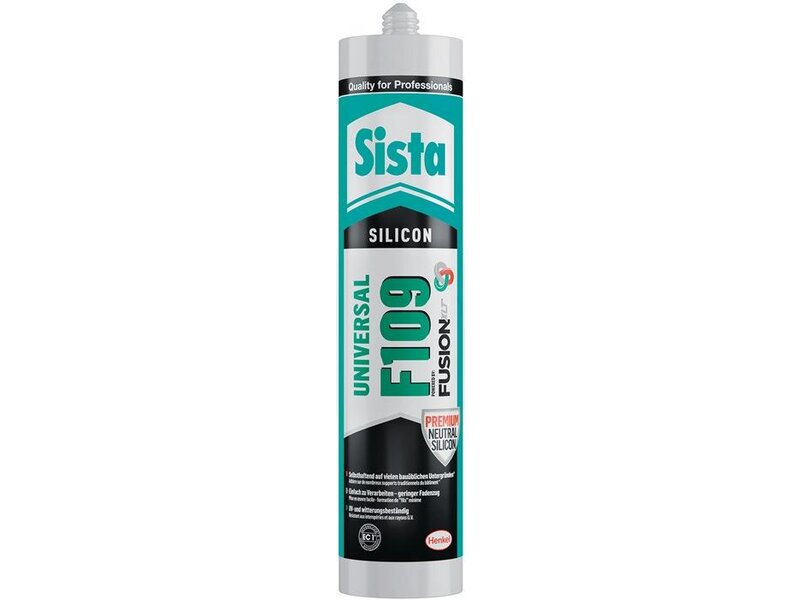 SISTA / Silikondichtstoff F109 Fusion transp.300 ml Kartusche 