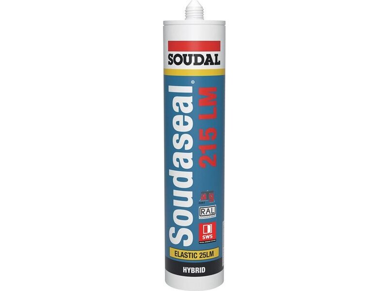 SOUDAL / Hybridpolymerdichtstoff SOUDASEAL 215 LM weiß 290 ml Kartusche 