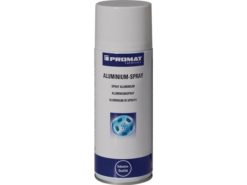 PROMAT / Aluminiumspray b.+300GradC (kurzzeitig) mattsilber 400 ml Spraydose 