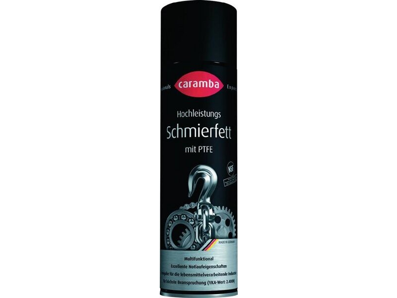 CARAMBA / Hochl.Schmierfett m.PTFE hellbraun NSF H2 500 ml Spraydose 