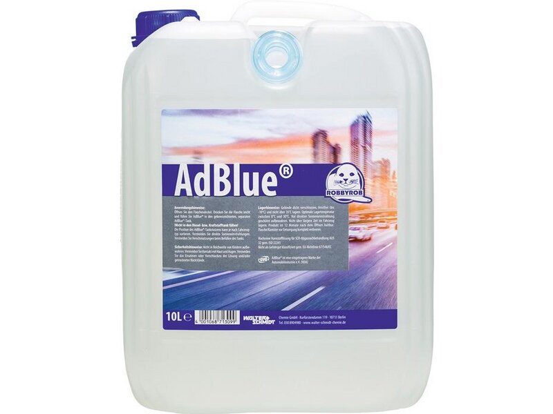 ROBBYROB / Harnstofflösung AdBlue® m.Einfüllhilfe 10l Kanister 