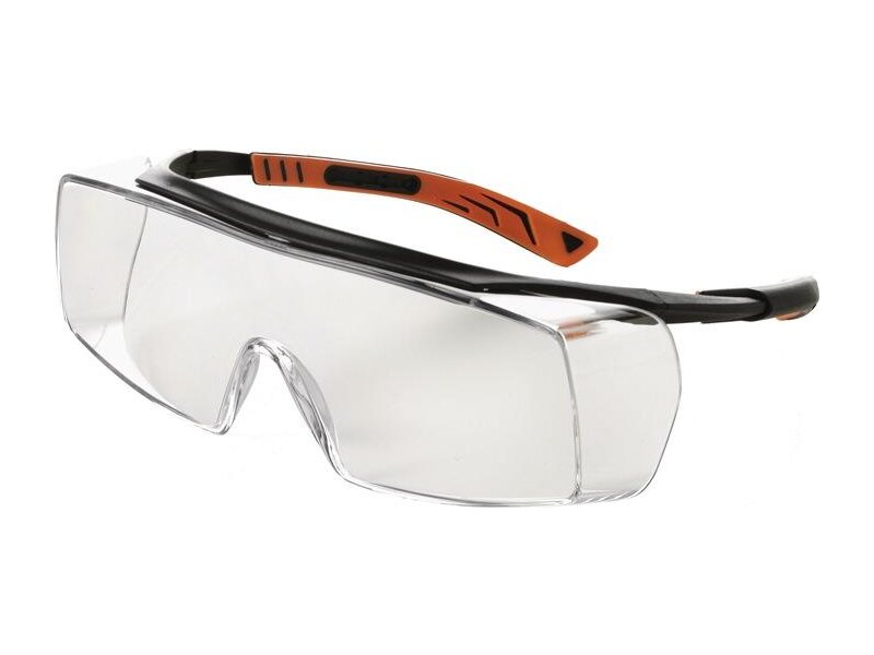 UNIVET / Schutzbrille 5X7010000 EN 166,EN 170 FT K Bügel schwarz,Scheibe klar PC 