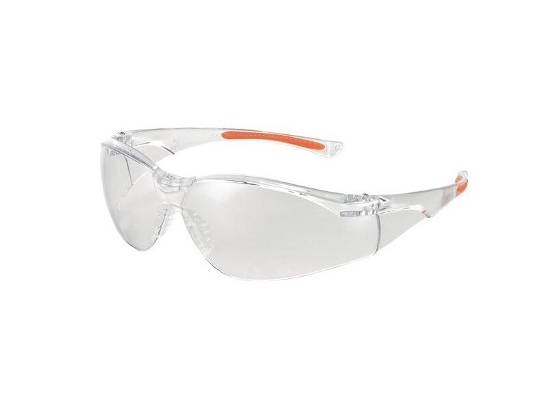 UNIVET / Schutzbrille 513 EN 166,EN 170 FT K Bügel klar orange,Scheibe klar PC 