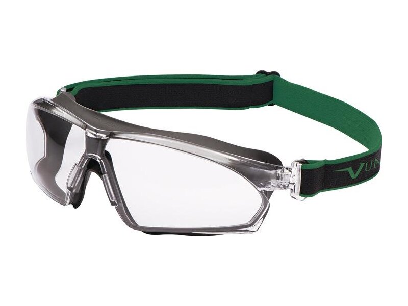 UNIVET / Vollsichtschutzbrille 625 EN 166 EN 170 Rahmen dunkelgrau,Scheibe klar 