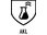 ASATEX / Chemiehandschuh Gr.8 schwarz EN 388,EN 374 PSA III 