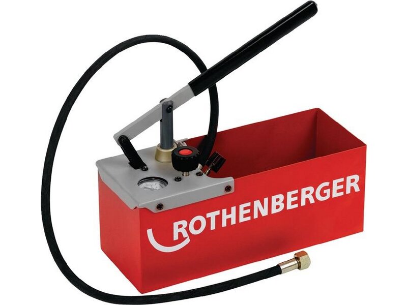 ROTHENBERGER / Prüfpumpe TP 25 0-25bar R 1/2 Zoll Saugvolumen p.Hub ca.16 ml 