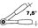 GEDORE / Steckschlüsselsatz 19 V20U-10 50-tlg.1/4+1/2 Zoll SW 4-30mm Z.72/48 6KT 