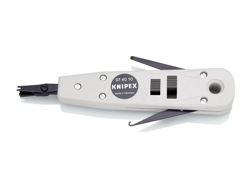KNIPEX / Anlegewerkzeug L.175mm f.LSA Plus u.baugleich D.0,4-0,8mm 