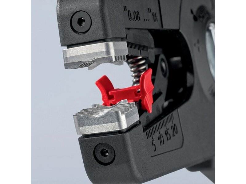 KNIPEX / Automatikabisolierzange PreciStrip16 L.195mm 0,08-16 (AWG 28-5) mm² 
