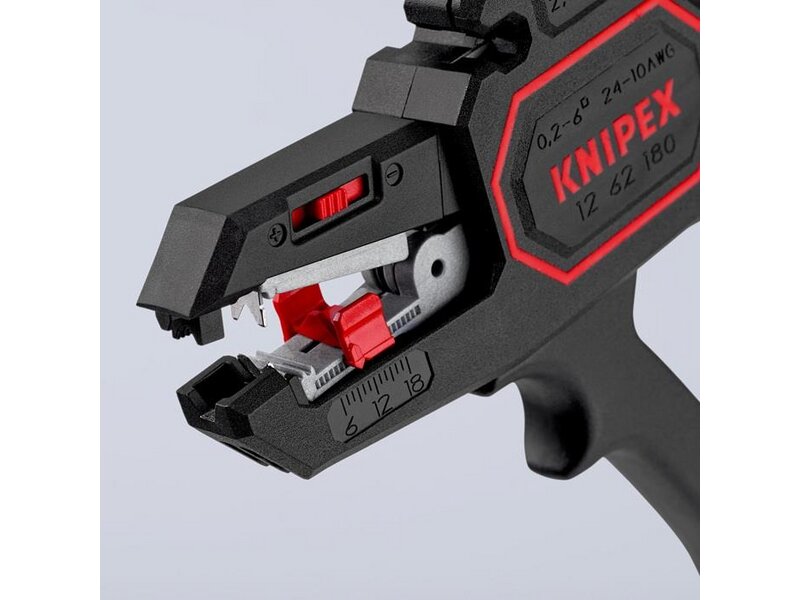 KNIPEX / Automatikabisolierzange L.180mm 0,2-6 (AWG 24-10) mm² 