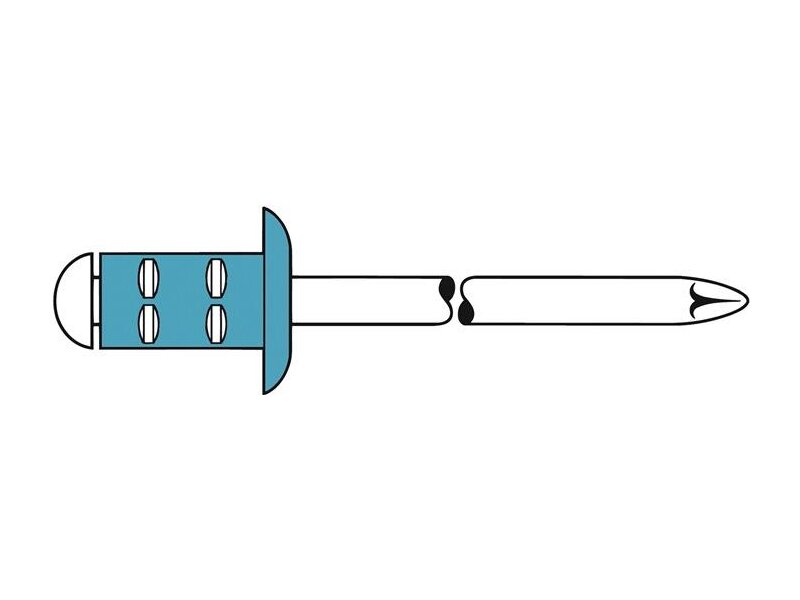 GESIPA / Blindniet PolyGrip® Nietschaft dxl 3,2x8mm VA 1000 St. 