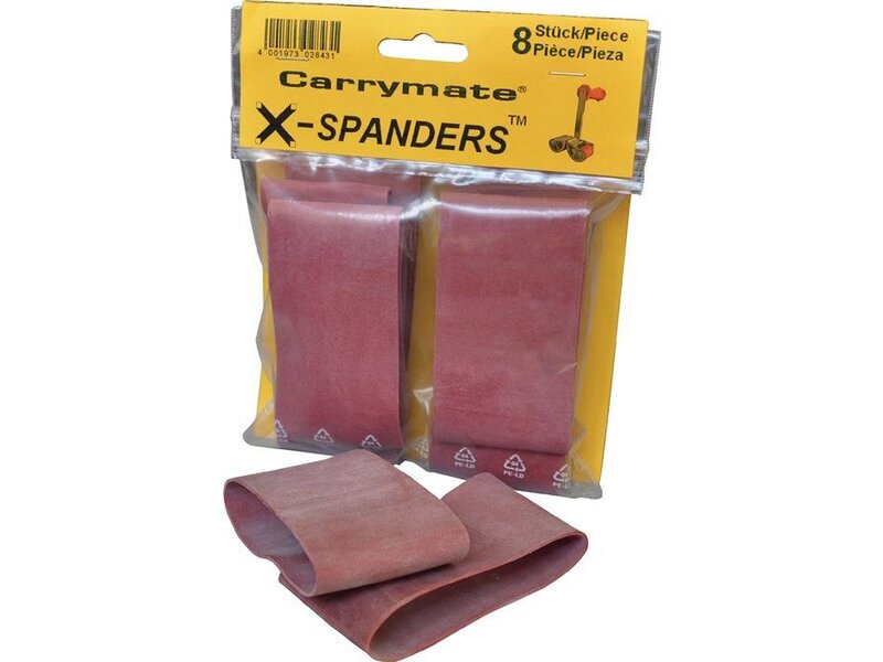 CARRYMATE / Ersatzgummi X-Spander f.Plattenträger Carrymate® 8 St. 