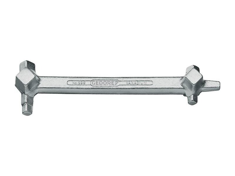 GEDORE / Zapfenschlüssel 299 VK 8,7-13mm VK Kronen 6,8-19mm L.220mm 