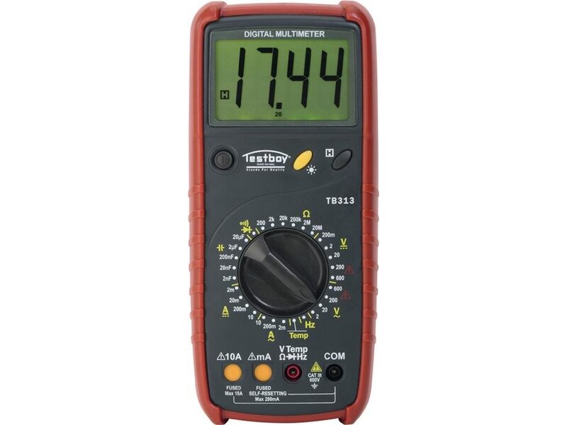 TESTBOY / Digitalmultimeter Testboy 313 0-600 V AC,0-600 V DC RMS 