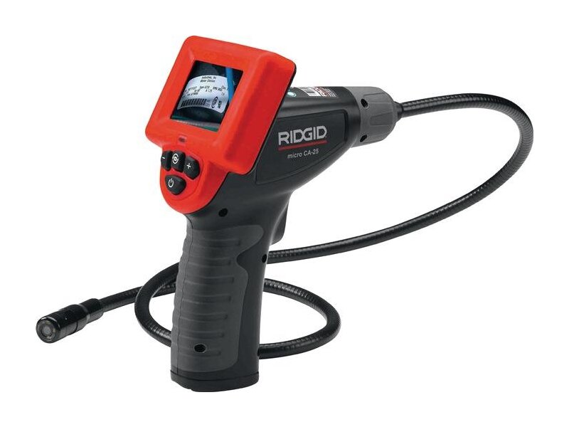 RIDGID /Inspektionskamera micro CA-25 2,7 Zoll 480x234 17mm LED 4 Kabel-L.1200mm 