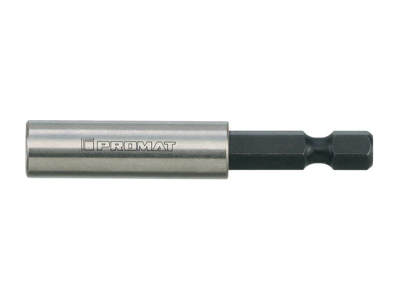 PROMAT / Bithalter 1/4 Zoll F 6,3 1/4 Zoll C 6,3 Magnet L.60mm 