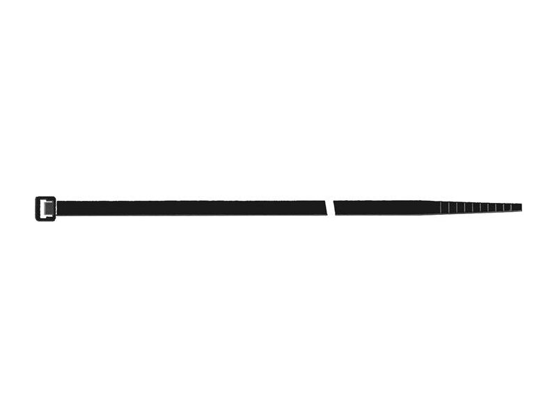 SAPISELCO / Kabelbinder L.100mm B.2,5mm PA 6.6 schwarz 100St./Btl. 