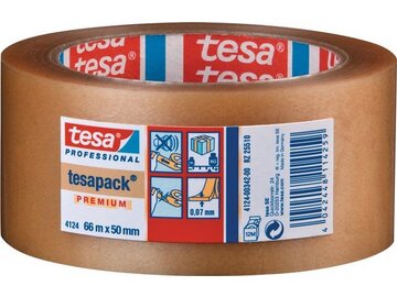 TESA Verpackungsklebeband PVC tesapack 4124