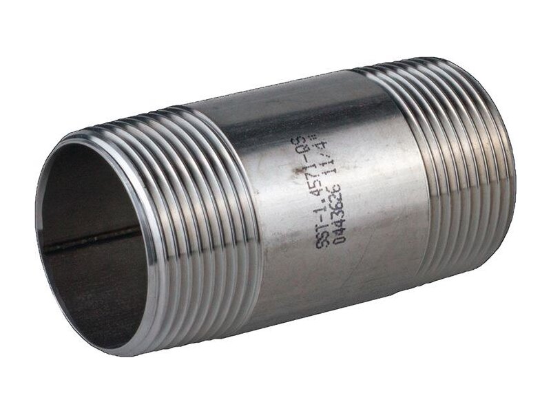 SPRINGER / Rohrdoppelnippel EN 10226-1 NPS 4 Zoll 120mm 