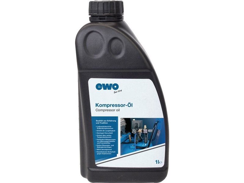 EWO / Kompressorenöl 1l Flasche 