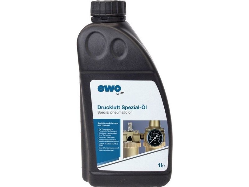 EWO / Druckluftspezialöl 1l Flasche 